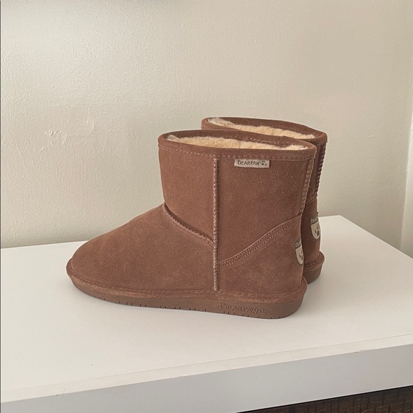 BearPaw Tan Suede Boots - Picture 2 of 4